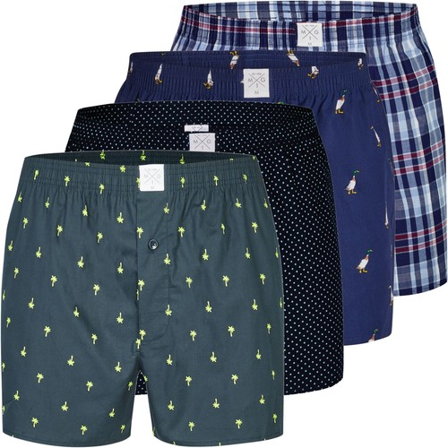 Herren webboxer 4er pack - 4er,