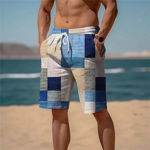 Badehose herren karierte - badehose,