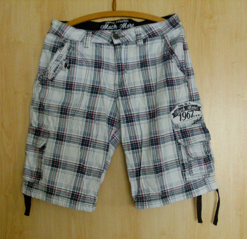 Herren baumwoll shorts - baumwoll, kurze