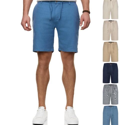 Indicode herren leinenshorts - indicode,