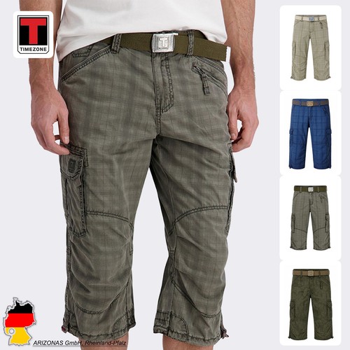 Timezone herren shorts kariert - timezone,