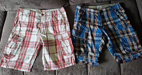 Herren 2er set cargo shorts - herren, 2er-set