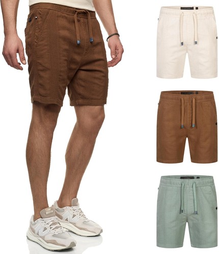 Indicode herren leinenshorts - indicode,